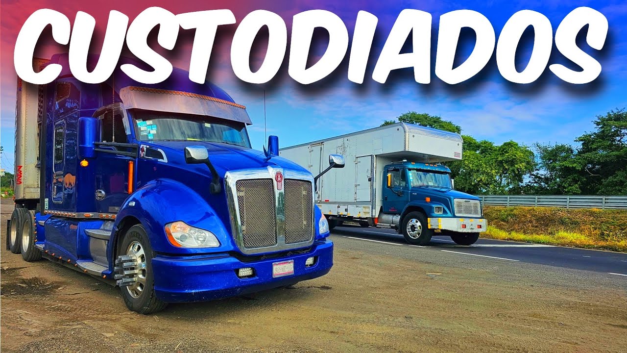 🚫 Viajando en Convoy con un CUSTODIO! Vienen CUIDANDO la MERCANCIA!