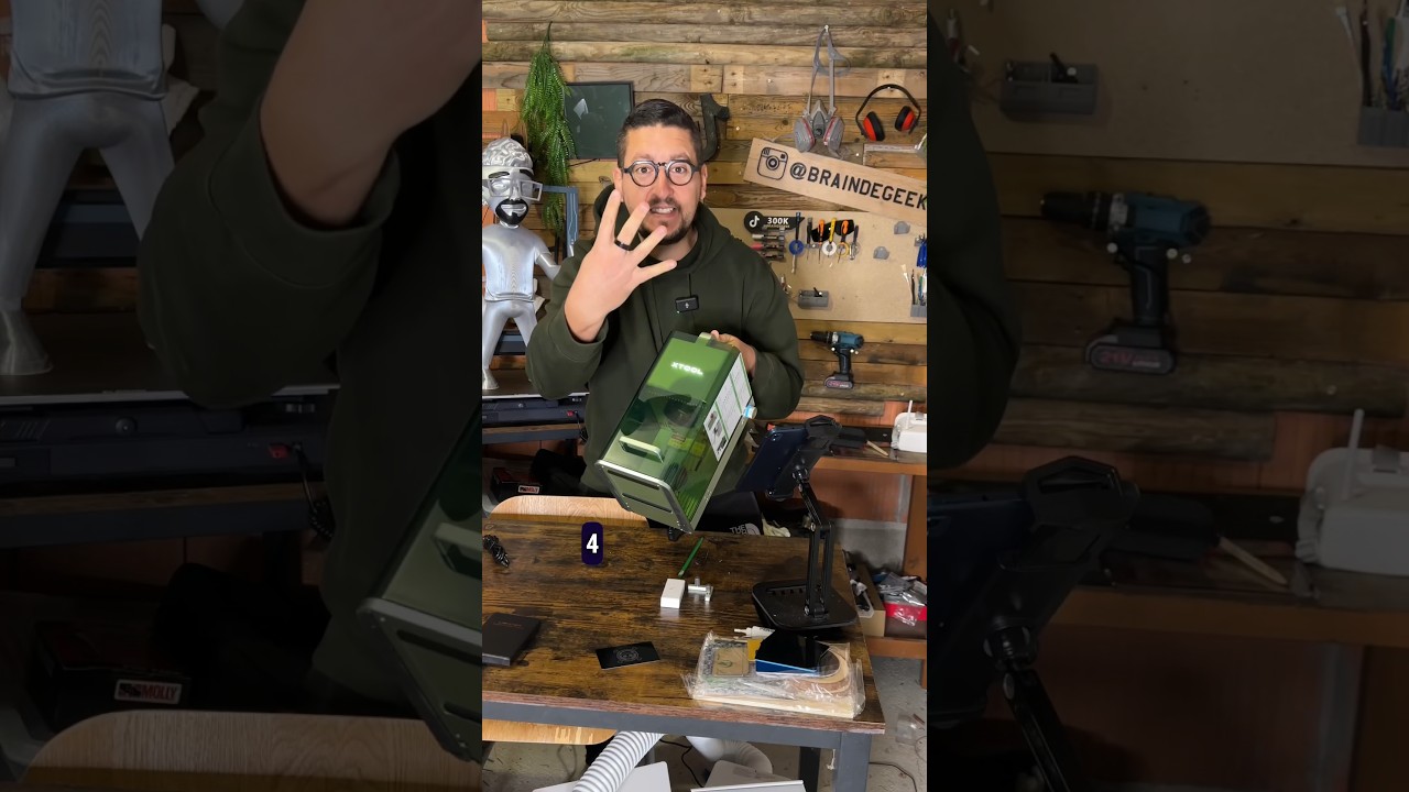 4 id&eacute;es de business avec une machine &agrave; graver Xtool F1