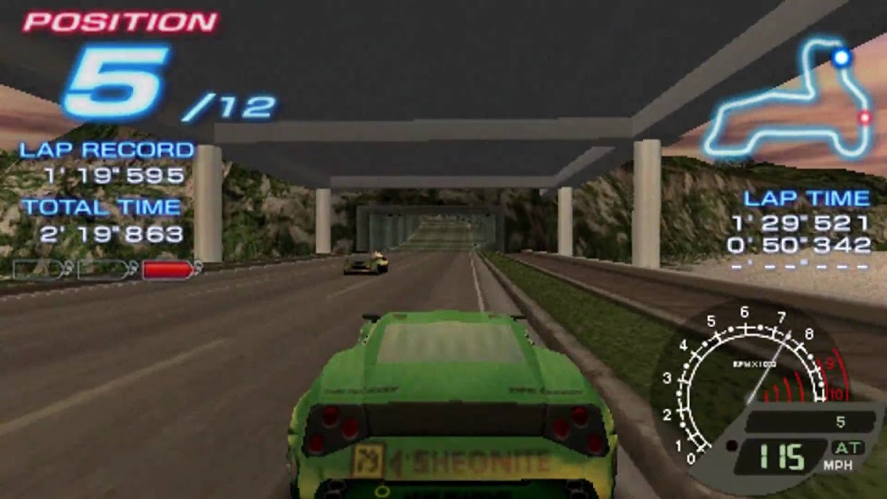 Ridge racer- PSP- Gameplay