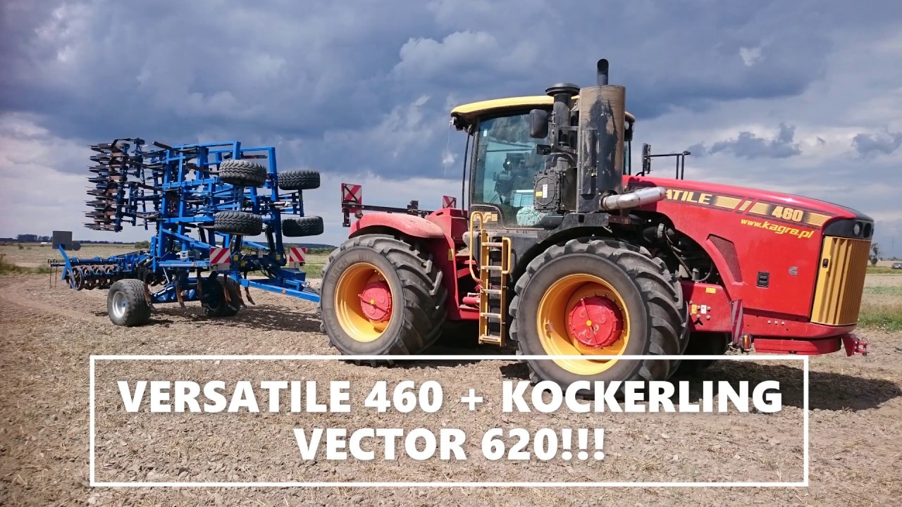 VERSATILE 460 (nie Xerion 5000, challenger MT7, Fendt 1000) + KOCKERLING VECTOR 620!