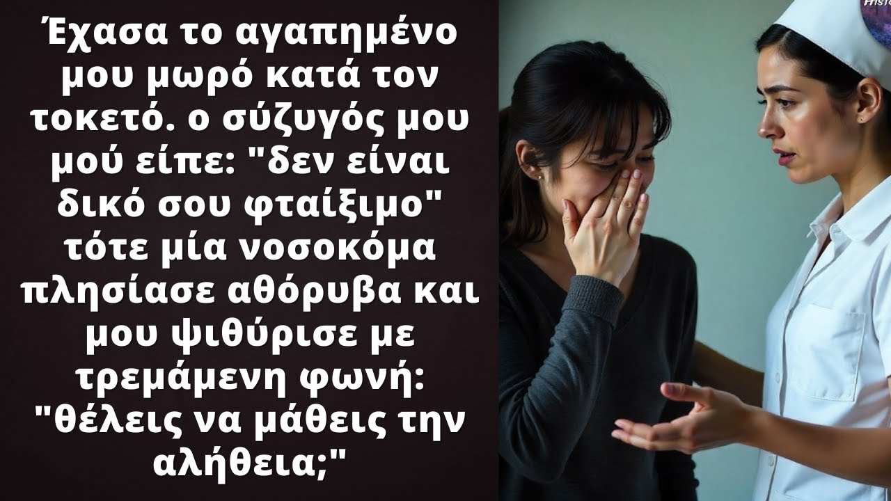 Έχασα το μωρό μου κατά τη διάρκεια του τοκετού, αλλά μια νοσοκόμα μου ψιθύρισε Θέλεις να μάθεις...
