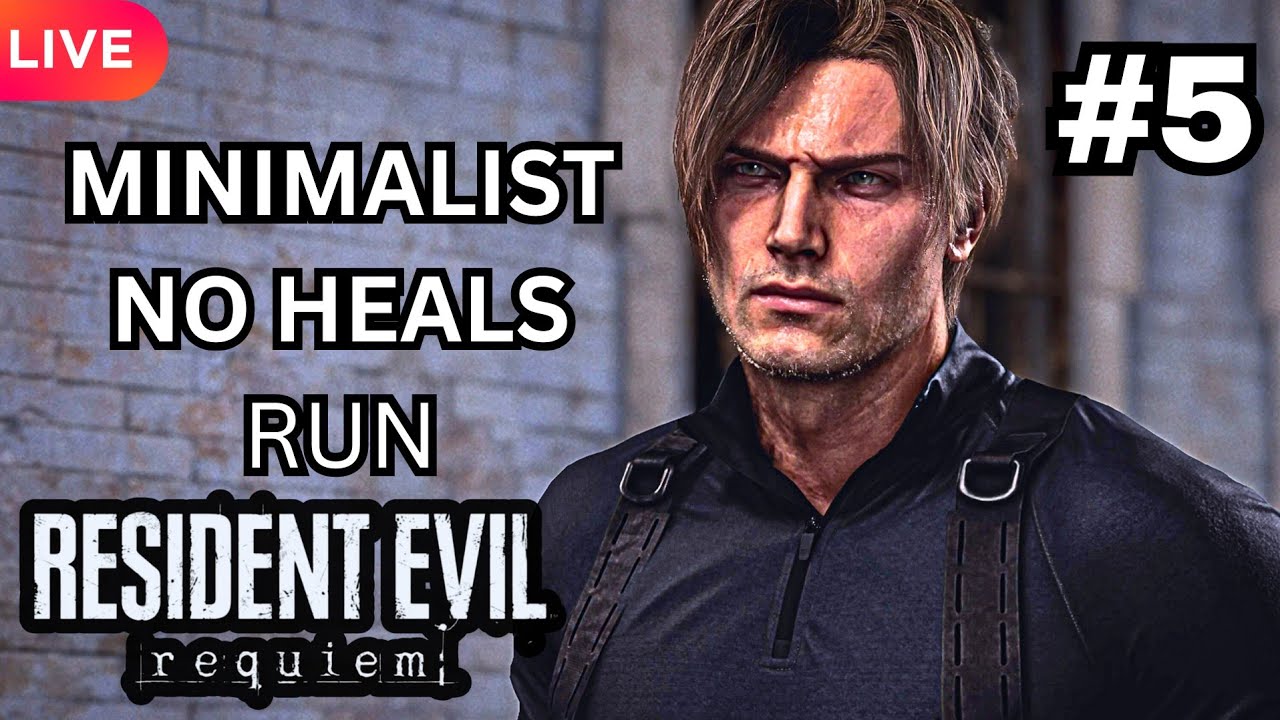 Resident Evil Requiem (Minimalist & No Heals) Full Playthrough Live