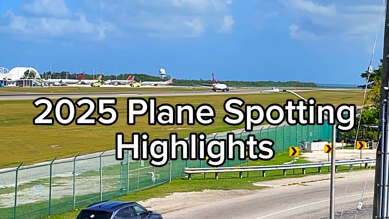 2025 Plane Spotting Highlights|Plane Spotting at Grand Cayman