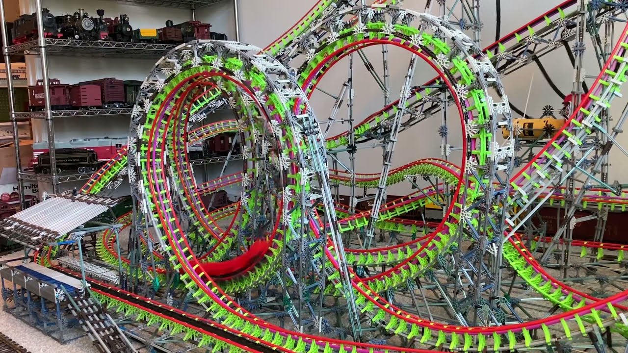 Quimera/Triple Loop K’nex Recreation - Indiana Beach 2022