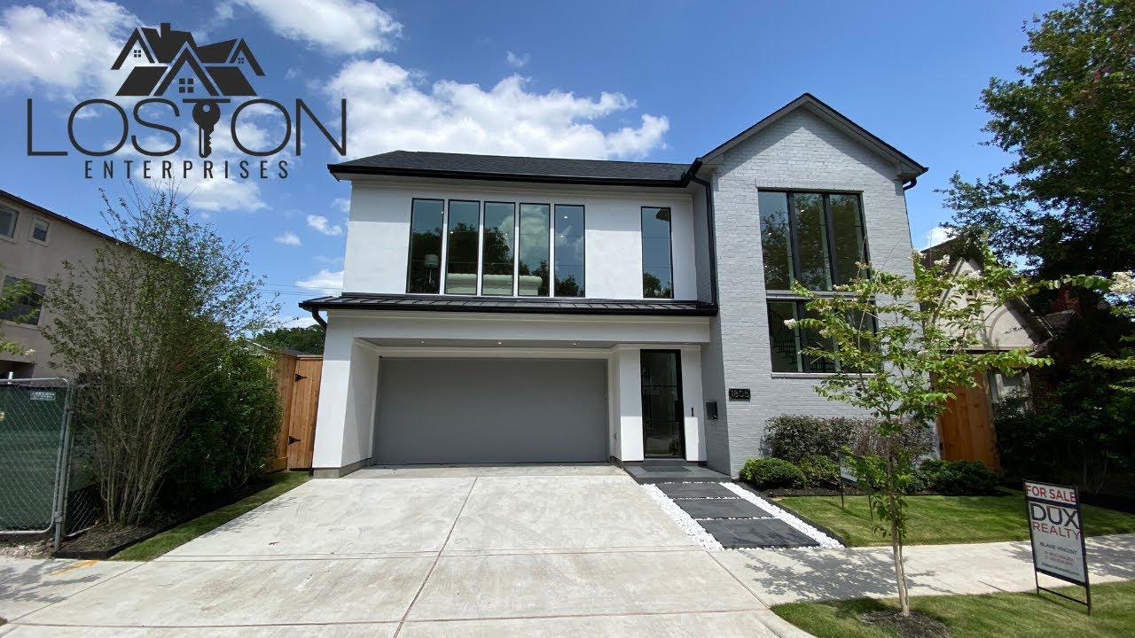 River Oaks ∙ $1.6 Mil New Construction Home Tour ∙ Contemporary/Modern ∙ Houston Living