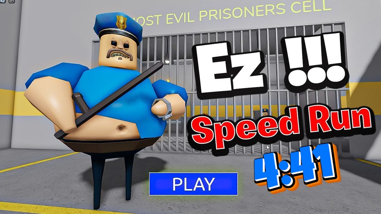 Barry Prison Run Speedrun 4:41