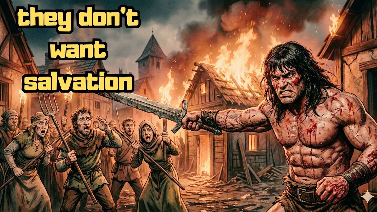 CONAN FOUND A PEOPLE WHO DIDN’T WANT TO BE SAVED