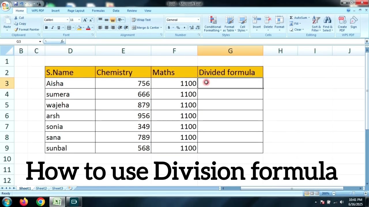 USE of Sum,Subtract,Multiplication,Division, Average,Minimum&euro;Maximum Formula@LearnBusiness-k3cpart 8
