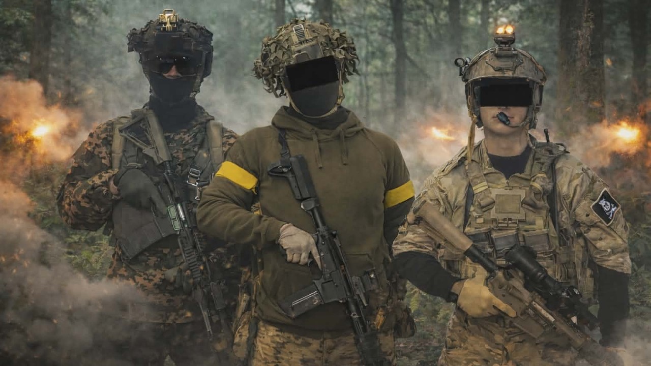Rainy Day Ambush -  Airsoft Gameplay