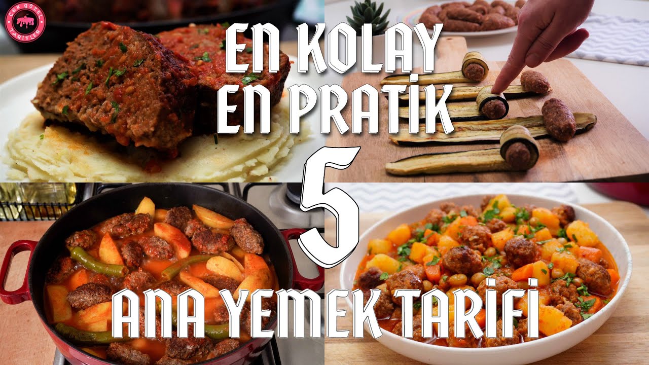 Ramazan'a Özel Ana Yemek Tarifleri😍 Parmak Yedirtecek İftar Menüsü | Kolay ve Pratik İftar Yemekleri