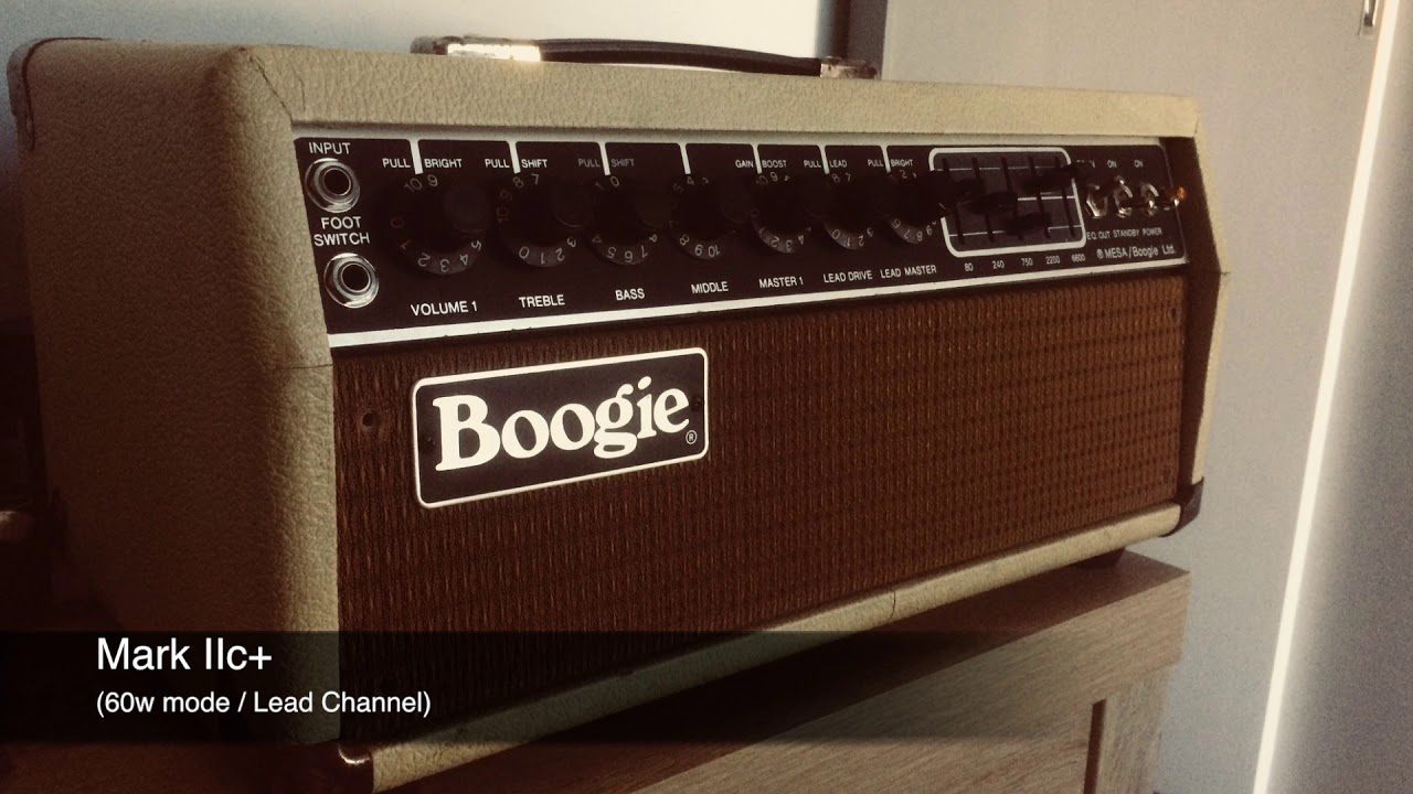 Mesa Boogie Mark IIC+ vs Mark V
