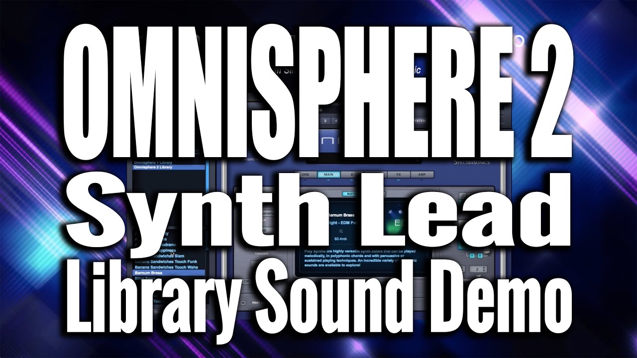 Omnisphere 2 - Synth Lead - Sound Demo 04