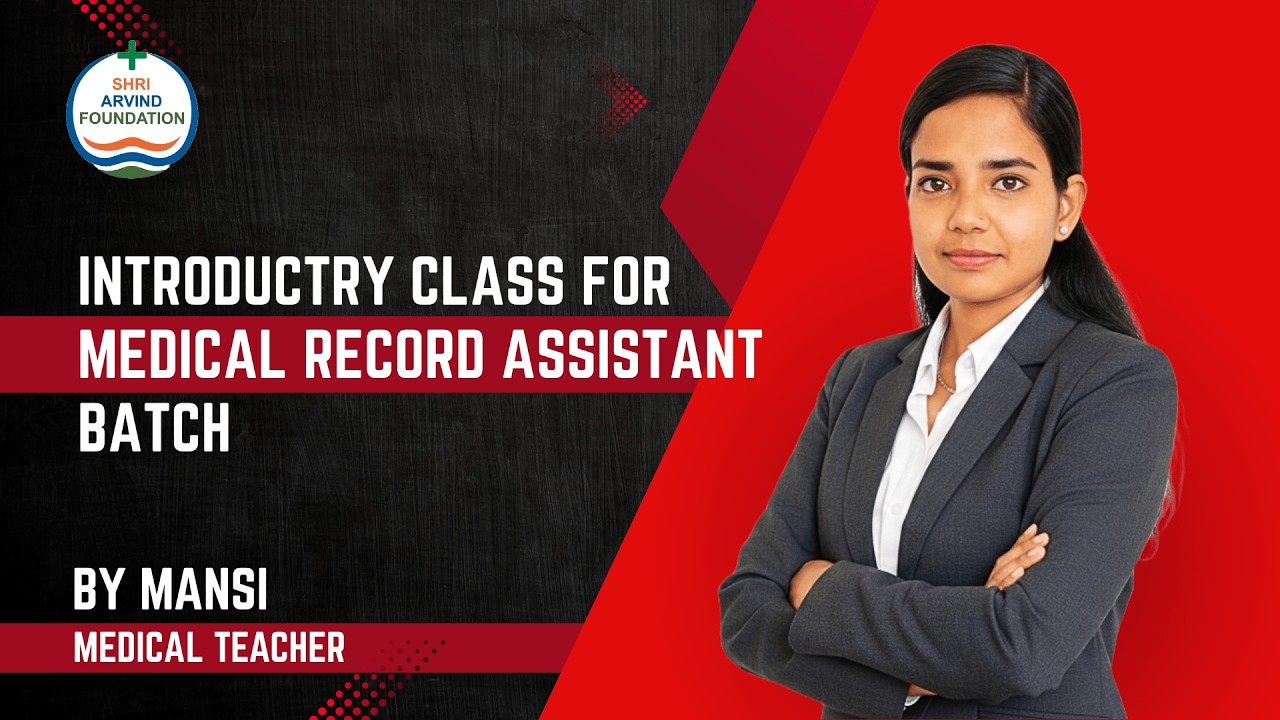 INTRODUCTRY CLASS FOR MEDICAL RECORD ASSISTANT BATCH
