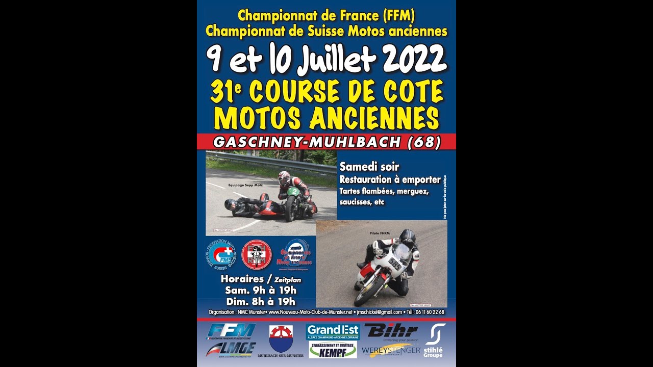31e Course de Côte du Gaschney - 2022 - Side Car