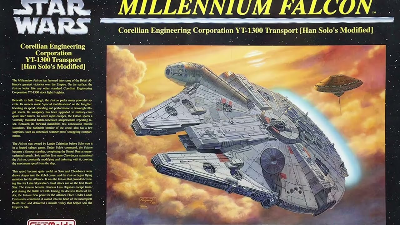 STAR WARS Millennium Falcon FineMolds 1/72