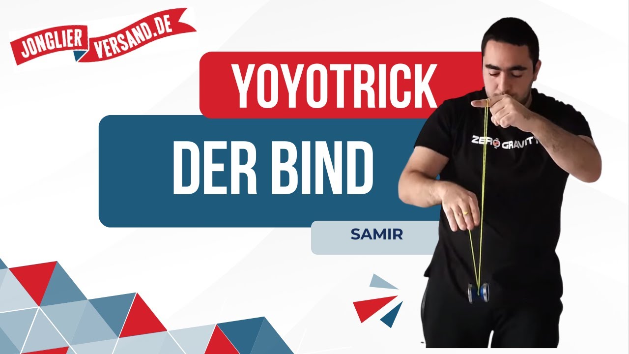 YoYo Tutorial: Der Bind | Wie holt man das Yo-Yo zur Hand zurück | Jonglierversand.de | Unresponsive
