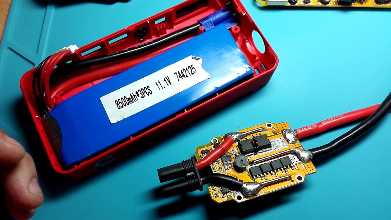 Jump starter 26000mAh. Ч.2 Вскрытие АКБ и 