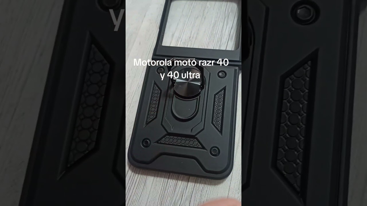 Funda ring super armor para Motorola moto razr 40 y 40 ultra 