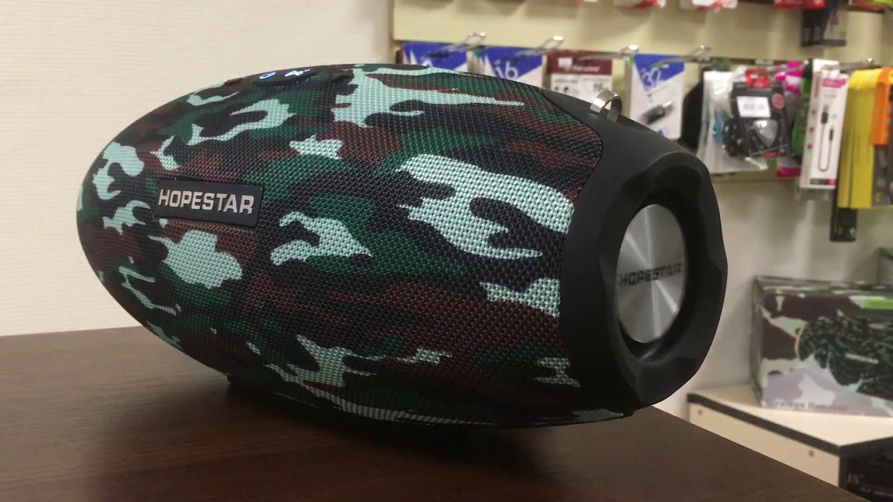 Портативная колонка HOPESTAR H25 ЧИСТЫЙ ЗВУК ОБЗОР