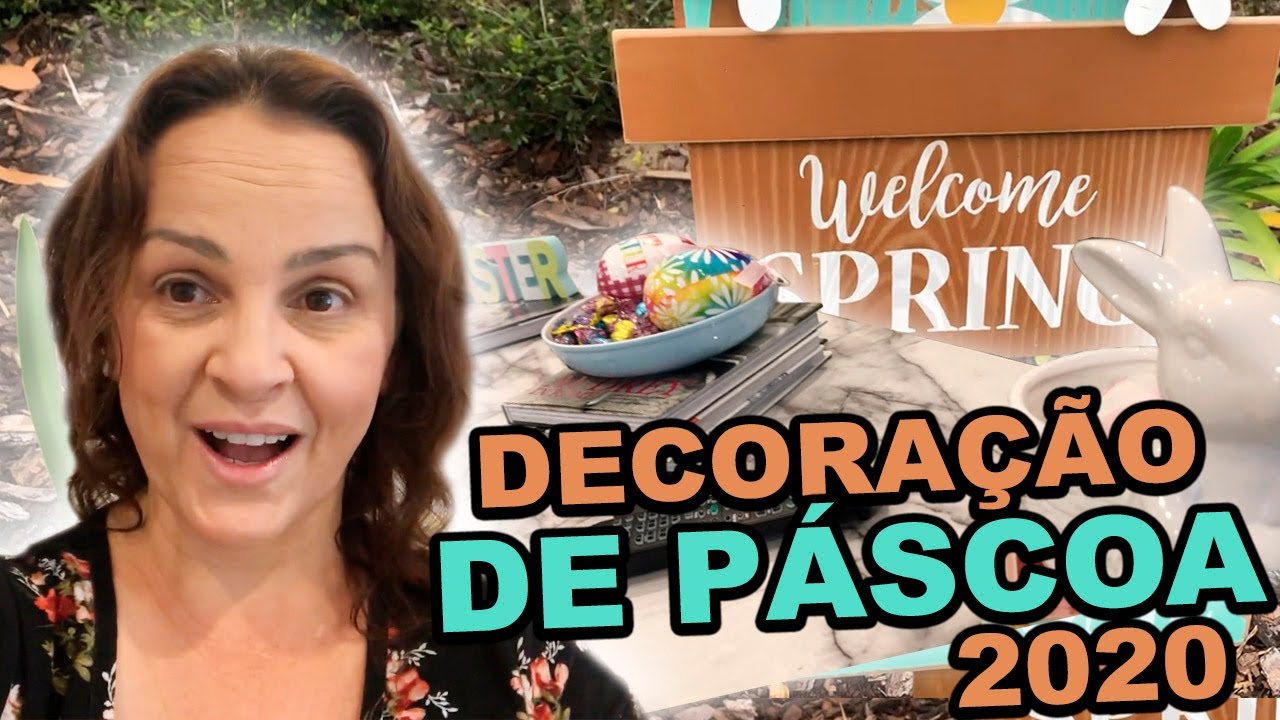 DECORANDO A CASA NOSSA PARA A PASCOA