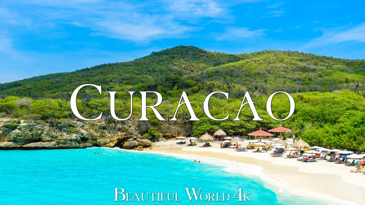 Curaçao 4K – Azure Waters & Colorful Shores in the Caribbean Light – Beautiful Relaxing Music