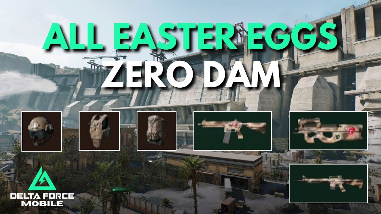 Руководство по всем пасхальным яйцам Delta Force: секретные локации в Zero Dam | Все 6 секретных ...