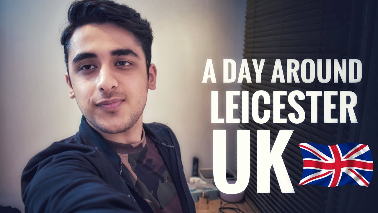 A Day Around De Montfort University and Leicester, UK 🇬🇧
