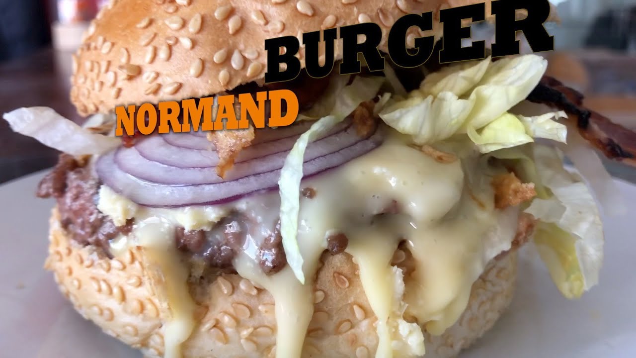 Recette rapide et facile de burger fromager/ Quick and easy camembert burger recipe