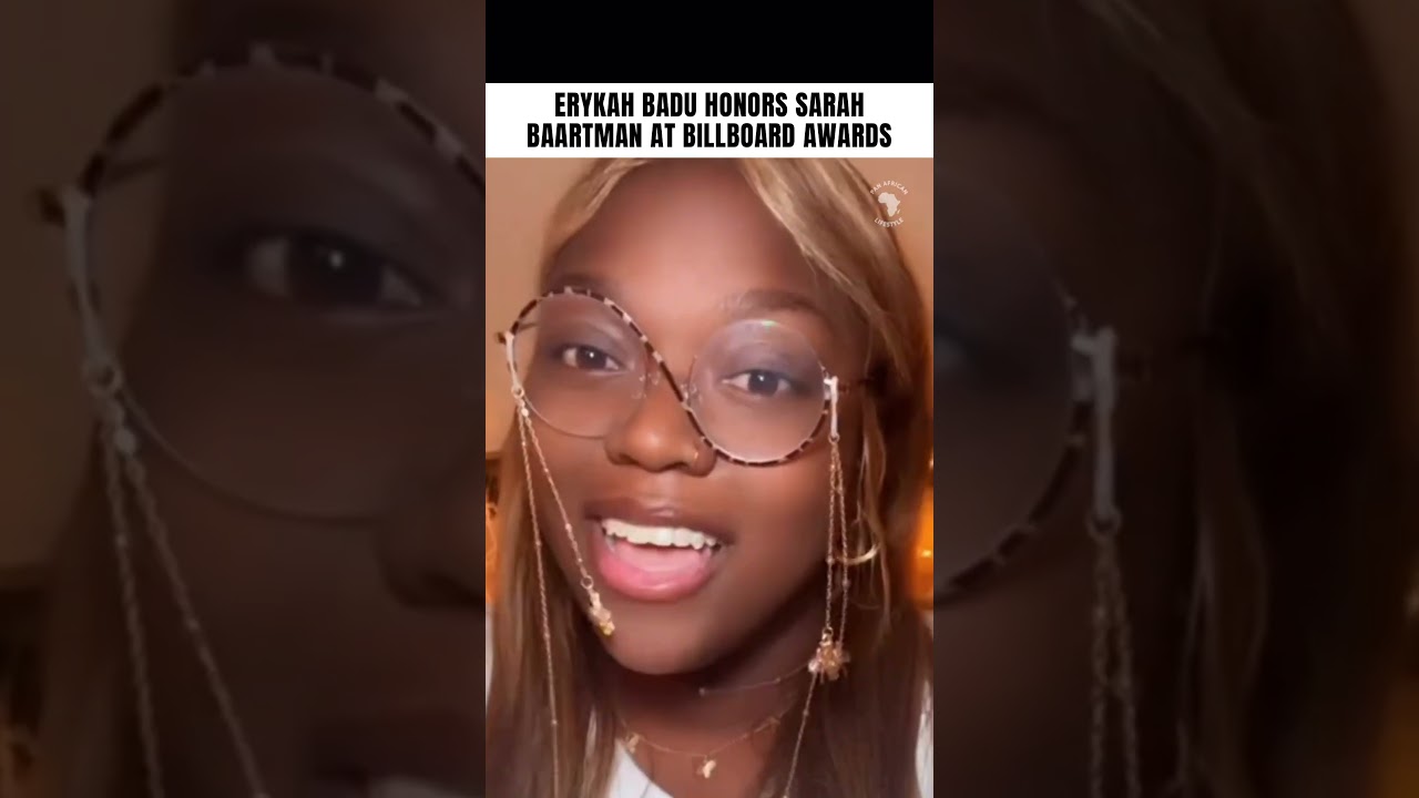 ЭРИКА БАДУ ЧЕСТИТ САРУ БААРТМАН И КРИТИКУЕТ BBL CULTURE НА BILLBOARD AWARDS