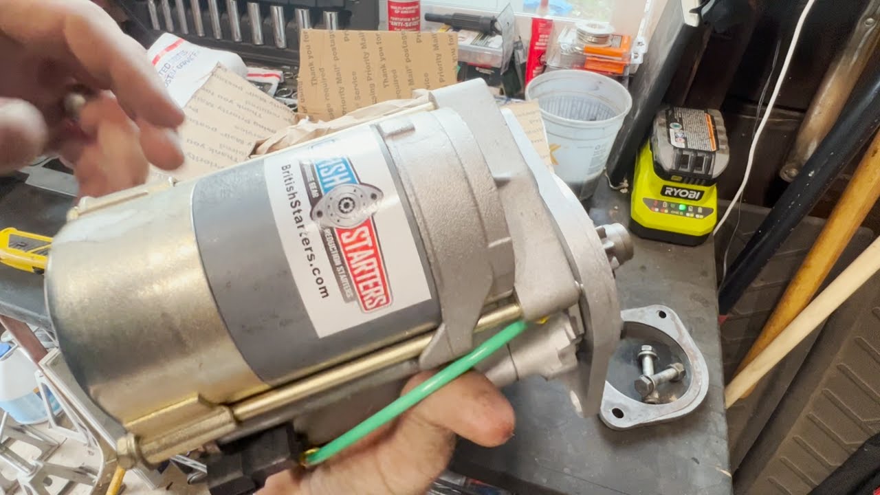 Marblehead MG - Episode 34: Gear Reduction Starter (1979 MG Midget 1500)