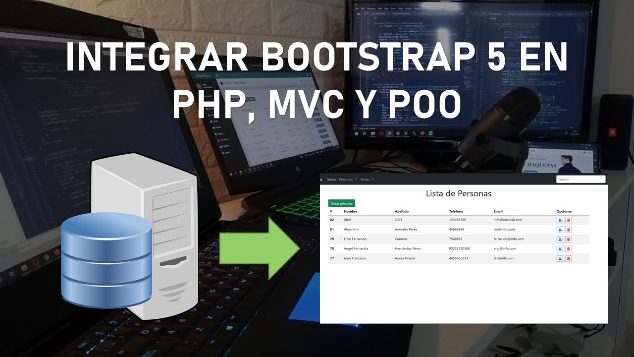 Integrar Bootstrap 5 en PHP, MVC y POO - Clase 18
