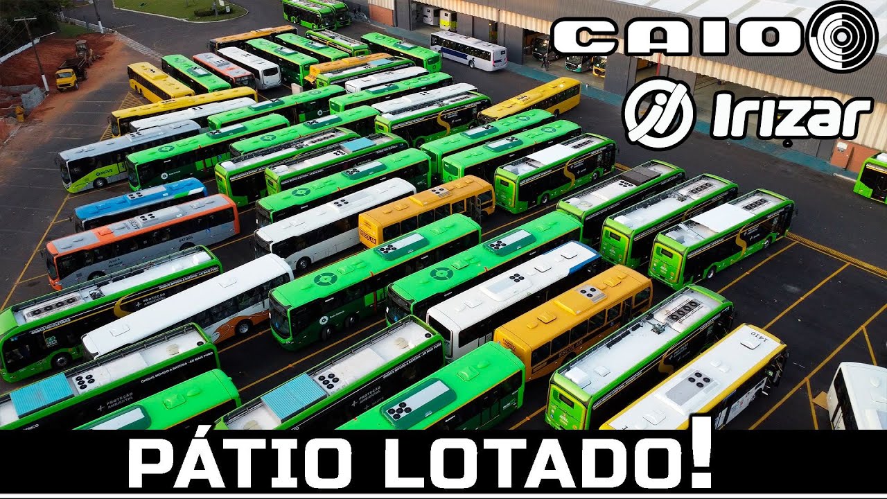 + DE 300 ÔNIBUS NOVOS!! NOVIDADES NA FÁBRICA DA CAIO! A MAIOR FÁBRICA DE ÔNIBUS URBANOS DO BRASIL