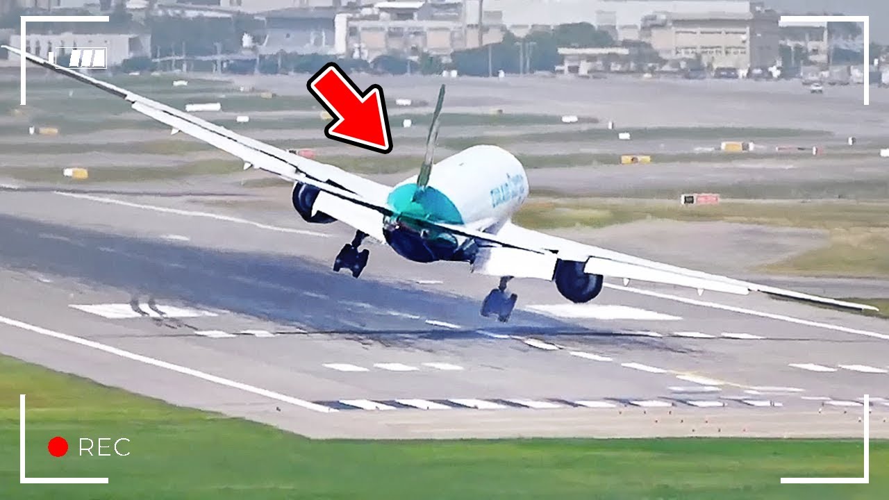 カメラが捉えた…着陸と離陸で起きた信じられない瞬間35選