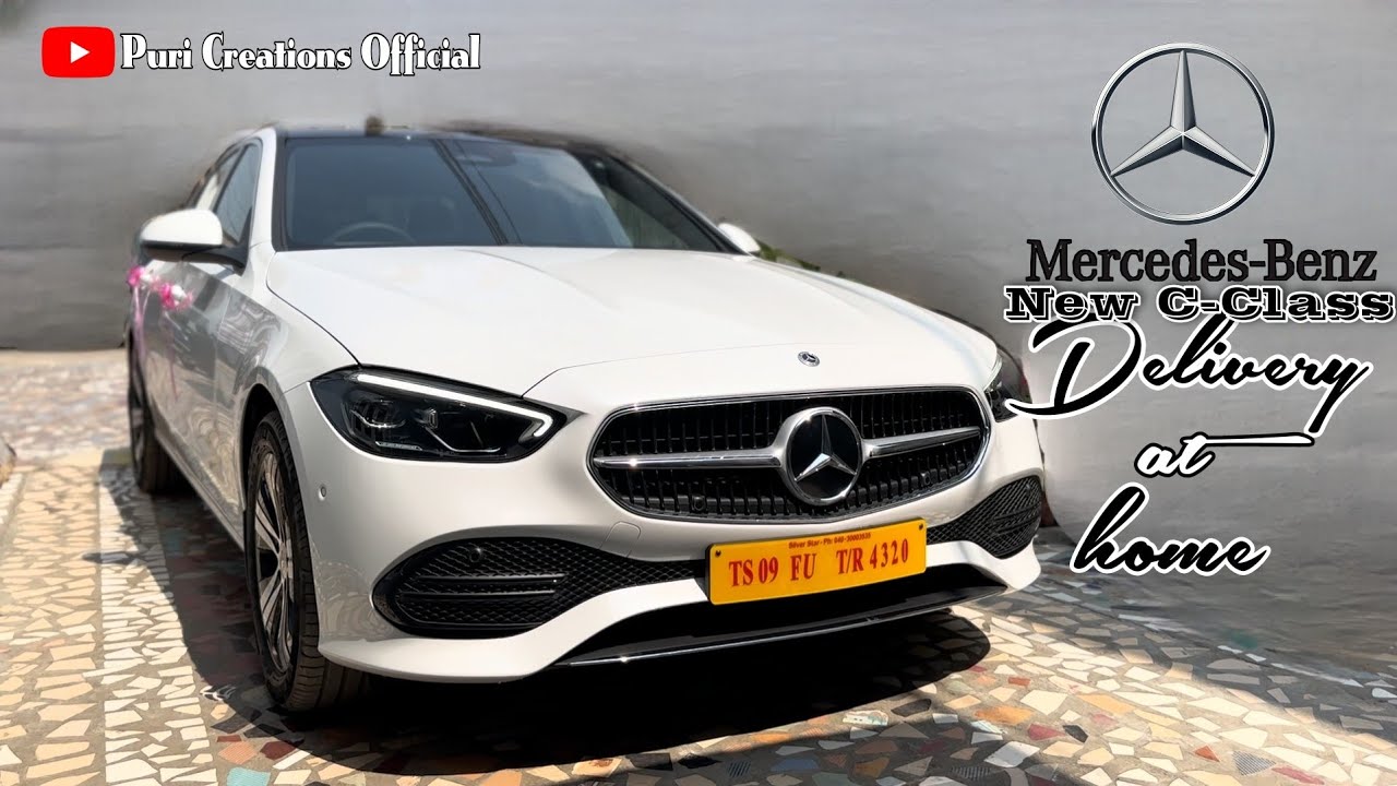 MERCEDES BENZ*The New C-Class*Delivery to home