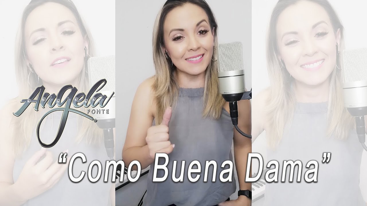 Angela Fonte - Como buena dama | Live Voice | Con Mariachi