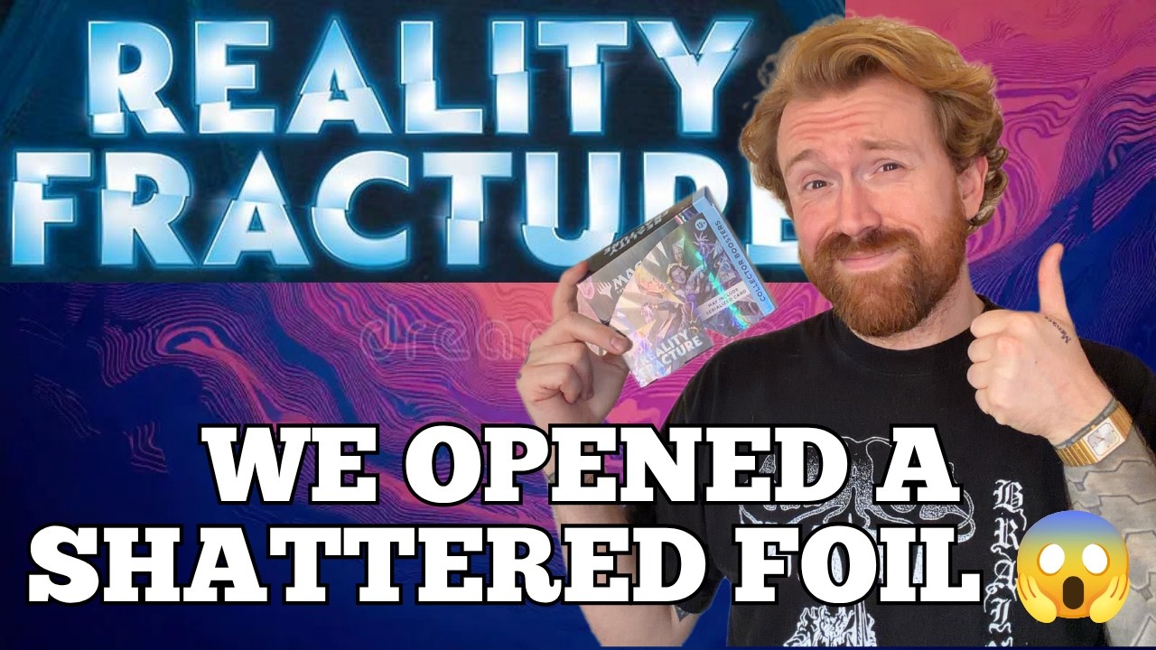 Absolutely CRACKED Reality Fracture Collector Booster Box Opening