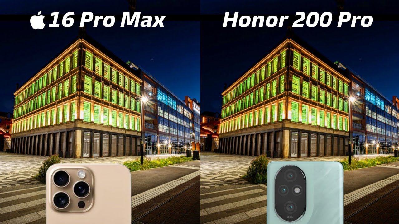 Тест камеры iPhone 16 Pro Max против Honor 200 Pro