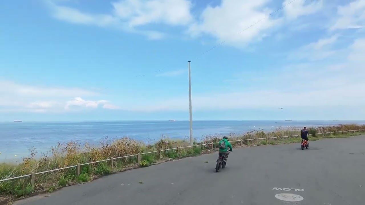 Part 2 ..Between palm bay beach and botany bay cliff top ebiking it.
