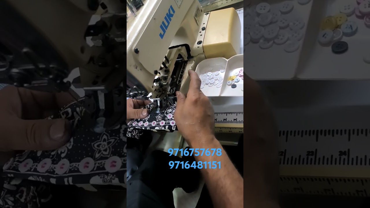 Juki kaja Button machine   