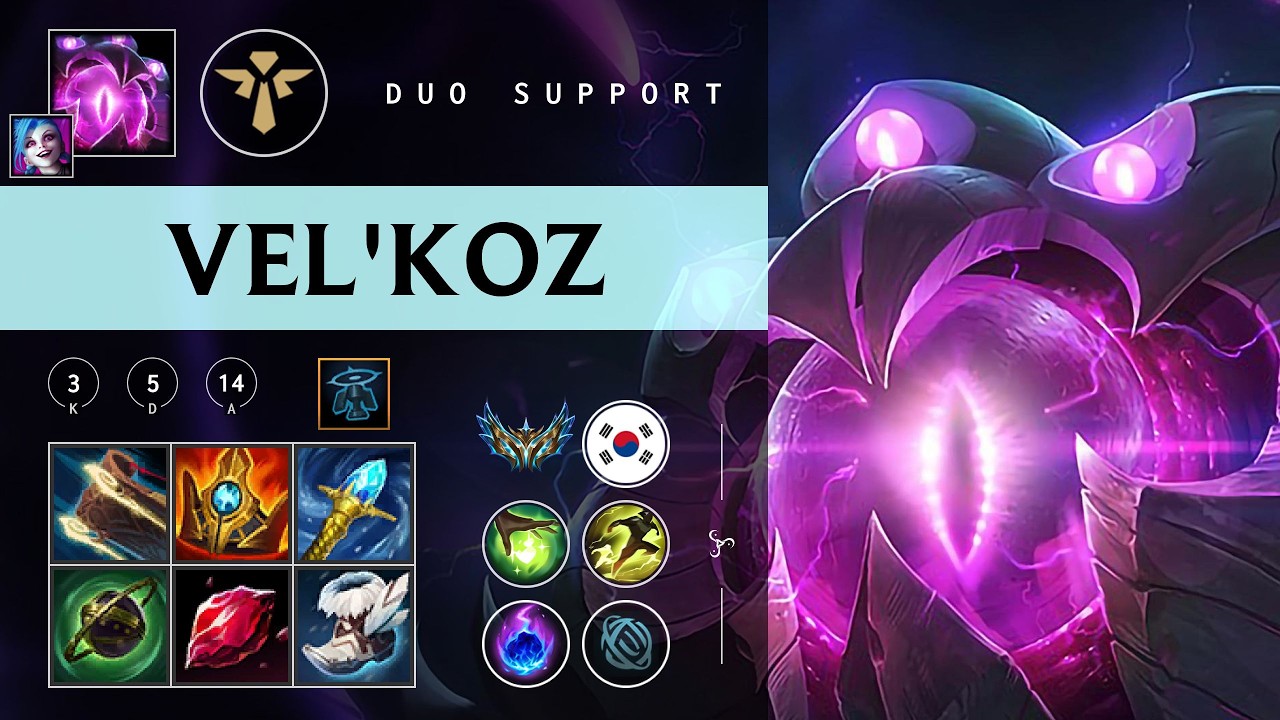 Vel'Koz Support vs Bard - KR Challenger Patch 26.05