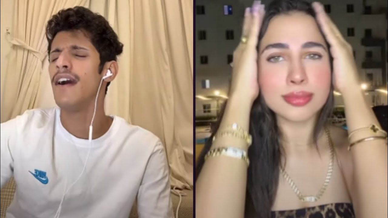 سعود بن خميس مع بنت مصرية غنية تطلب منه أغنية