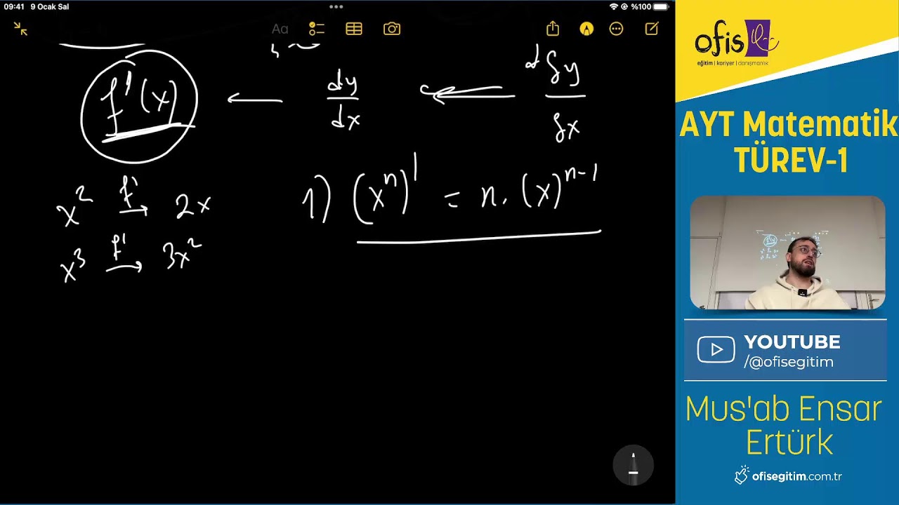 AYT Matematik - Türev 1