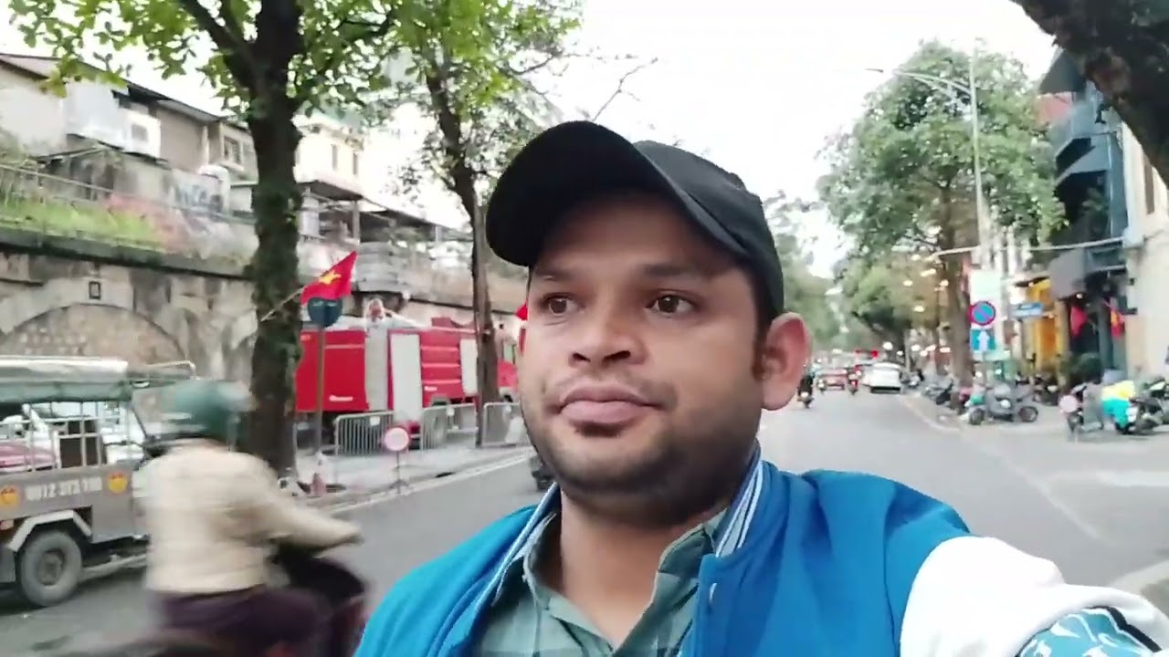 आज वियतनाम में बारिश हुई और बारिश खत्म होने का बाद का नजारा