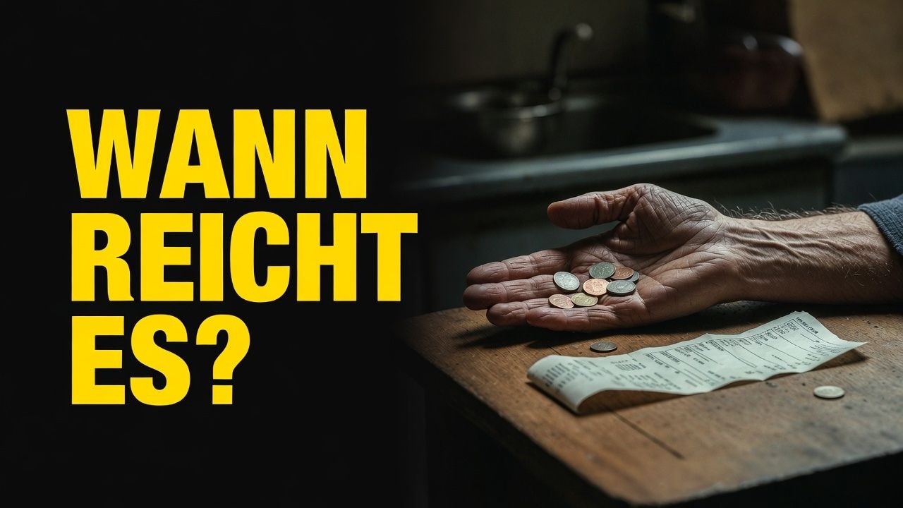 Das Geld wird immer knapper, aber arbeiten bis zum Umfallen?