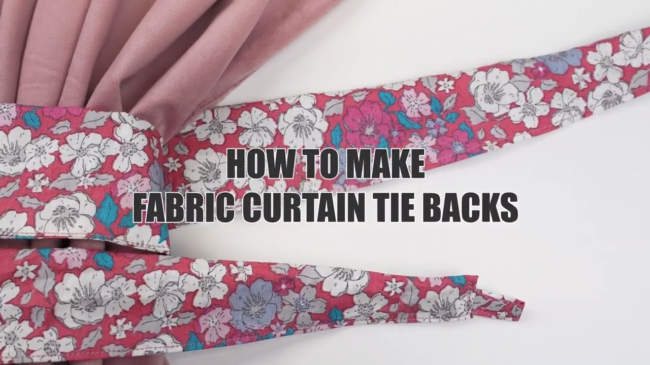 Easy DIY Curtain Tie Backs Tutorial &ndash; Simple & Stylish Home Upgrade!