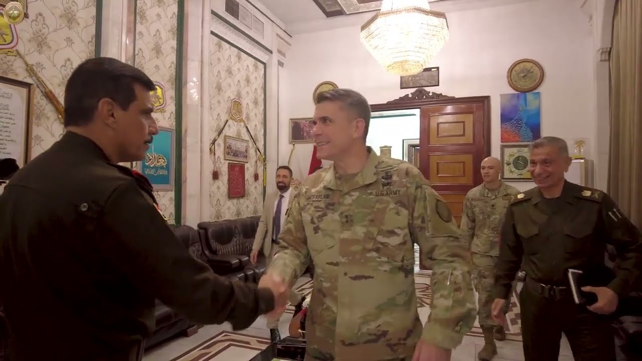 رئيس أركان الجيش يلتقي قائد قوات التحالف الدولي في العراق