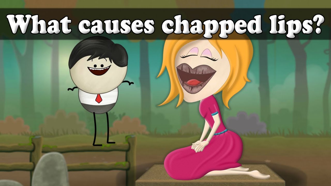 What causes chapped lips? | #aumsum #kids #science #education #children