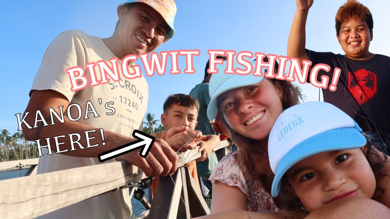 We went fishing with the kids! (BINGWIT)