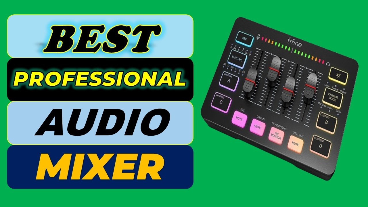 Top 5 Best Professional Audio Mixer in 2026 | From Aliexpress