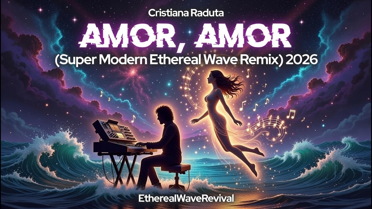 Cristiana Răduță - Amor, Amor (Super Modern Ethereal Wave Remix 2026) | Sensual Love Song